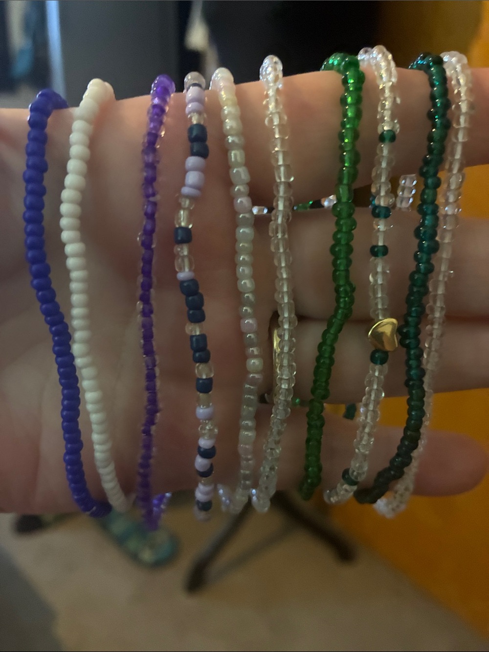 🆕 Beaded Multicolor Stretch Bracelets -